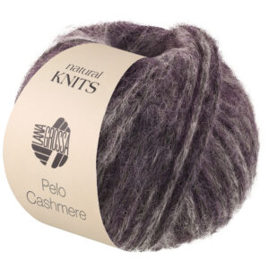 Pelo Cashmere – Lana Grossa – 06 Anthrazit Aubergine