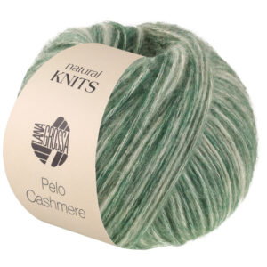 Pelo Cashmere – Lana Grossa – 12 Waldgrün Rohweiß