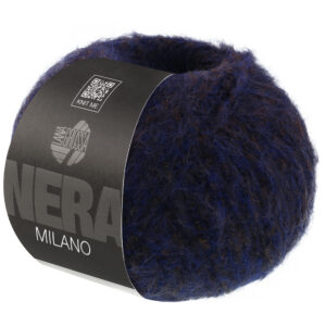 Lana Grossa Milano – 11 Blau / Braun Melliert