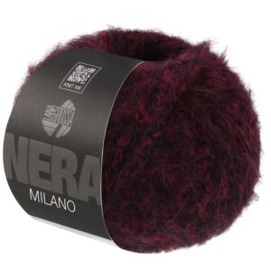 Lana Grossa Milano – 12 Dunkelrot Melliert