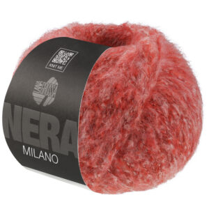 Lana Grossa Milano – 14 Hellrot Melliert